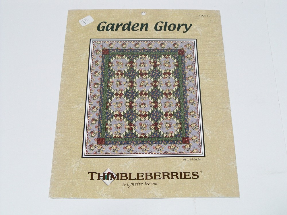 "Garden Glory" Quilt Pattern LJ92319, Thimbleberries by Lynette Jensen