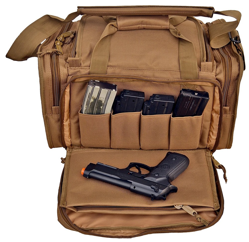 Explorer Tactical Range Ready Bag Gun Pistol Range Gear Bag