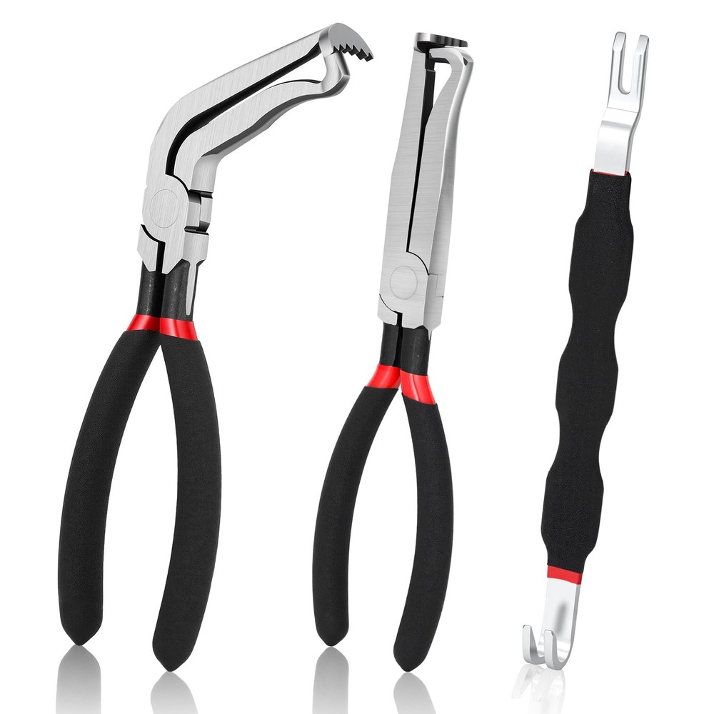 baecel 3 Pack Electrical Disconnect Pliers, Improved Standard, Black 3 Pcs