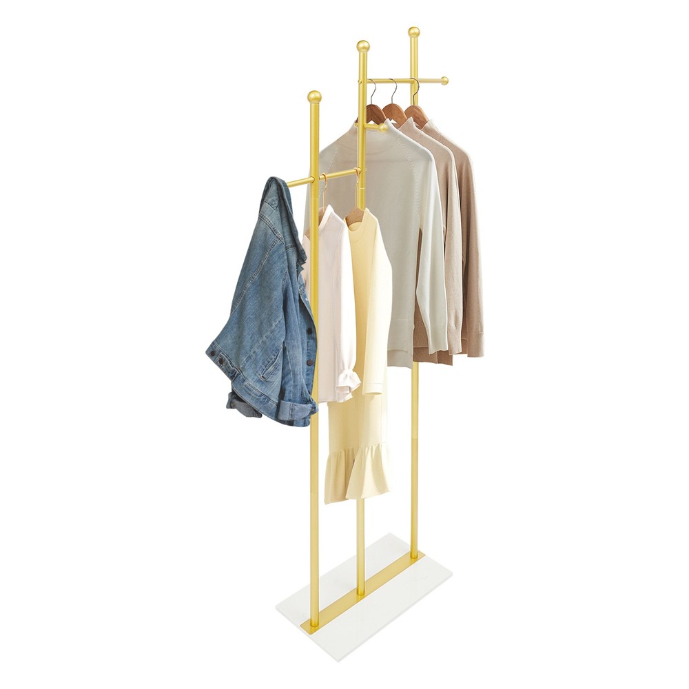 Clothes Rack Standing Clothes Rack With Marble Base Garment Rack For Hanging