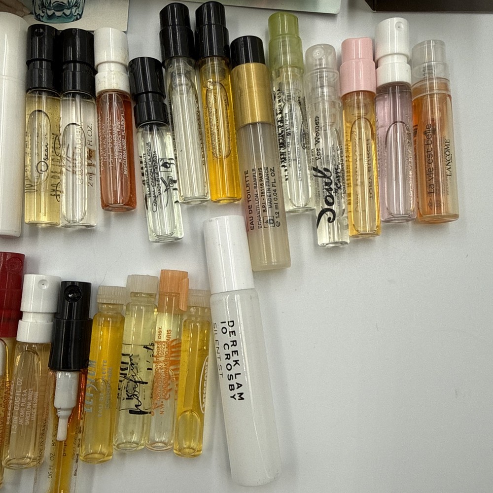 Perfume Sample Vials Lot Designer New & Vintage