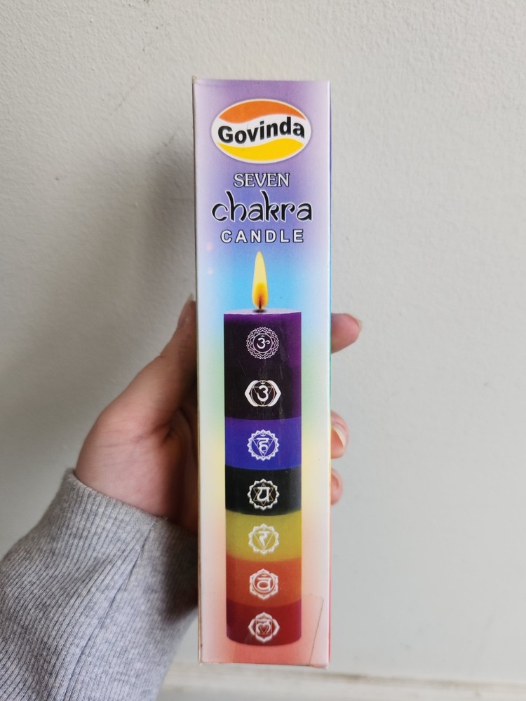 Seven Chakra Candle