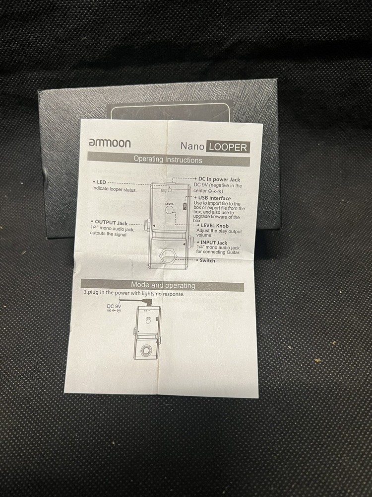 Ammon - Nano Loop Guitar Effect Pedal