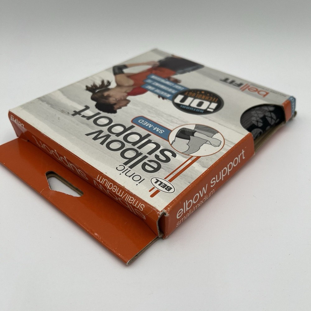 2 Bell Ionic Elbow Support Negative Ions Performance Fit and Fits Small-Medium