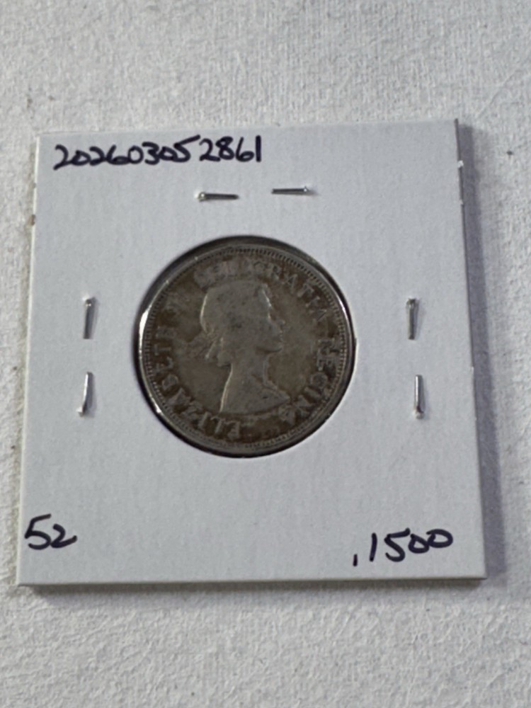 1961 Canada 25 Cents Silver Coin