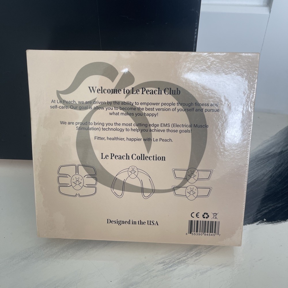 NIB Lé Peach Muscle Stimulator EMS