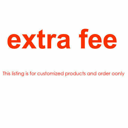 Customized order tax extra fee for customized orders or remote shipping fee