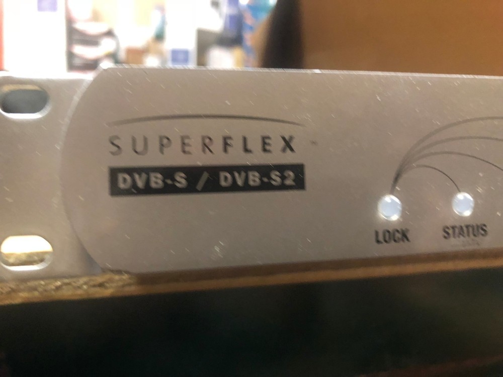 One International Datacasting SuperFlex DVB-S DVB-S2 Receiver SFX3101R