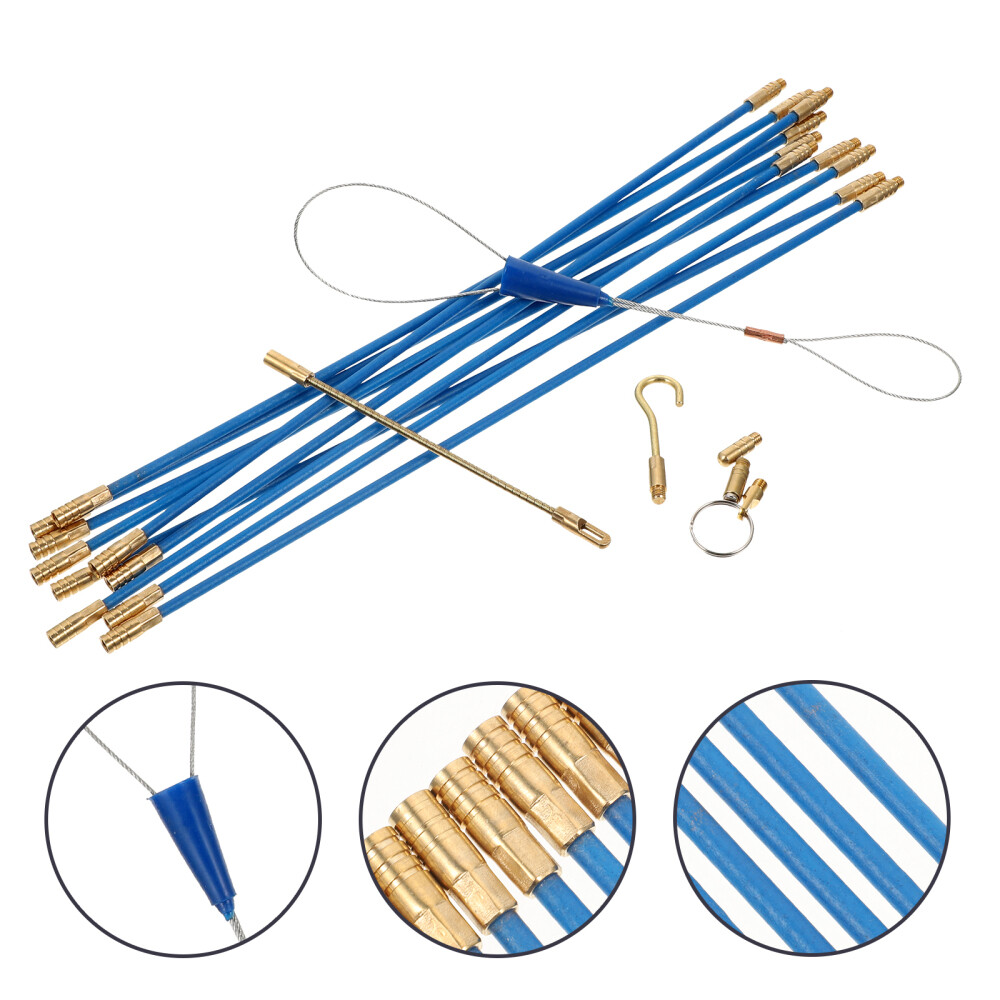 Wall Cable Set Electrical Wire Running Kit Fish Sticks Tape Puller