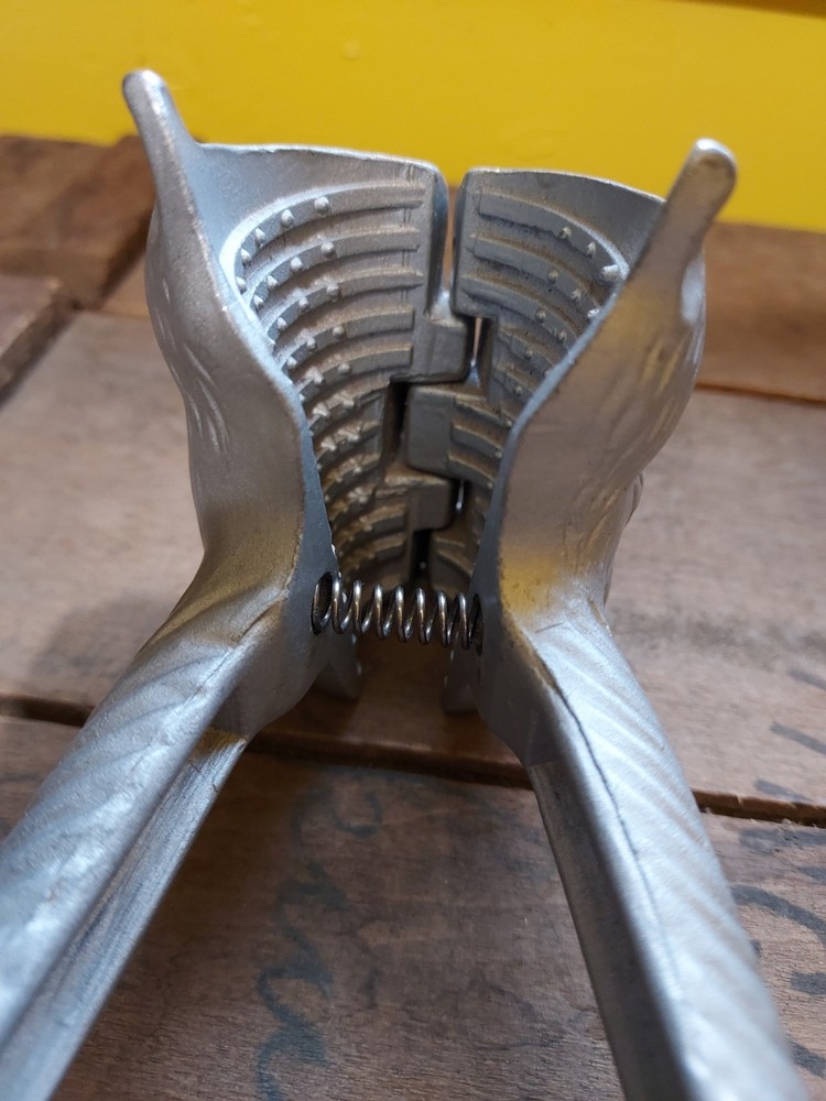 Nut Cracker Squirrel Quirky Cast Aluminum