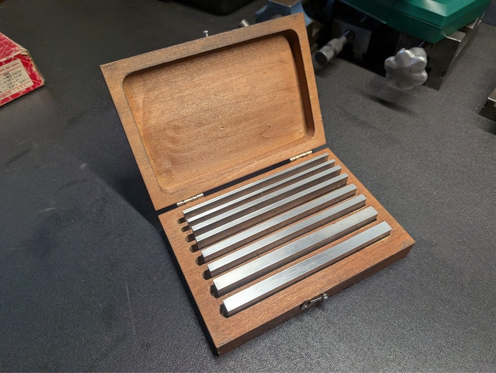 Starret S384k Steel Parallel Set - 4 Pairs