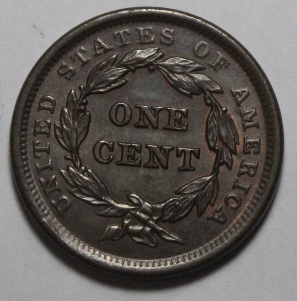 1843 Large Cent FG188