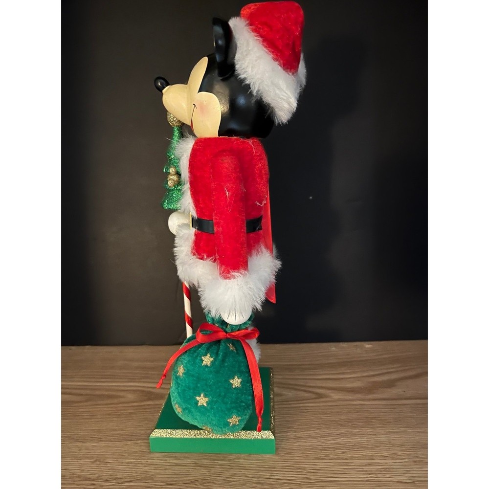 Disney Mickey Mouse Santa Christmas Nutcracker