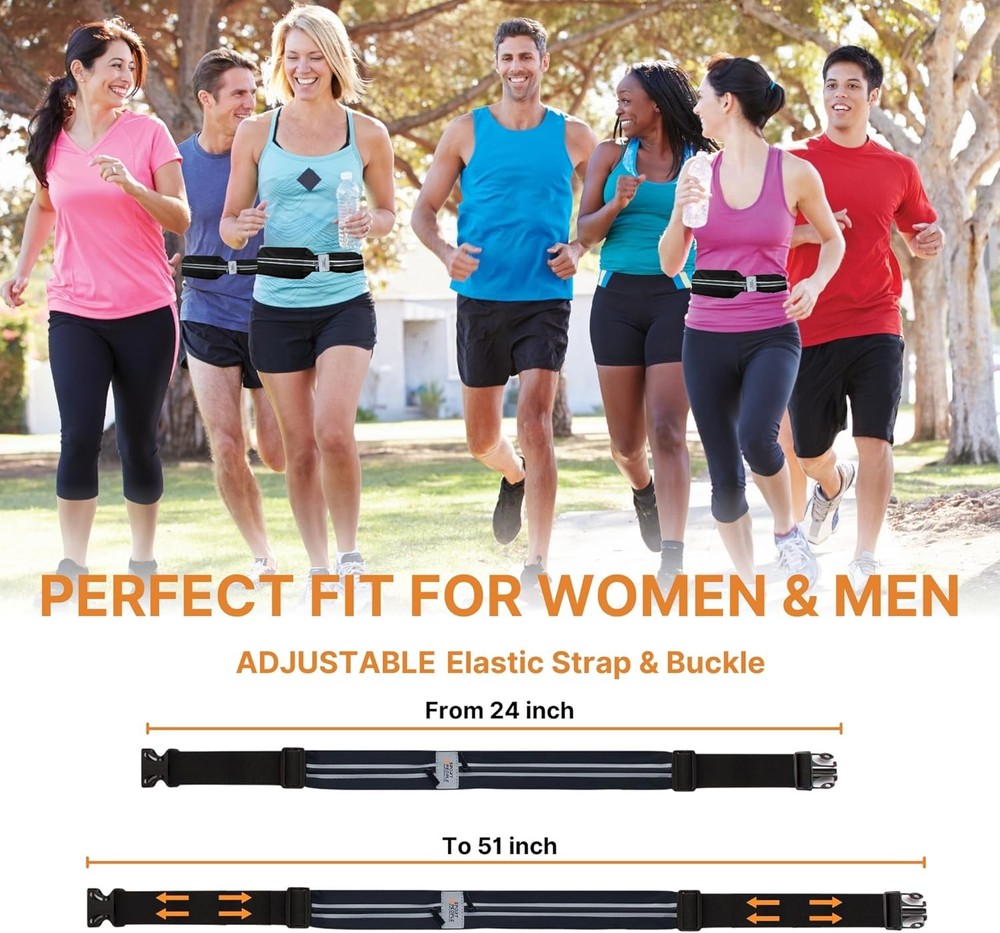 Reflective Waterproof Running Belt