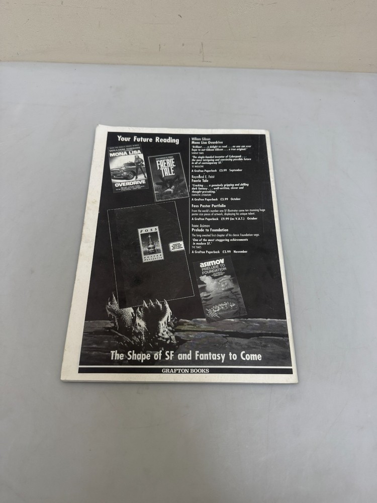 interzone 32 book magazine f154