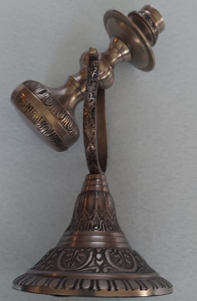 Unique Heavy Silver Pewter Swinging Candlestick 20-1607/B
