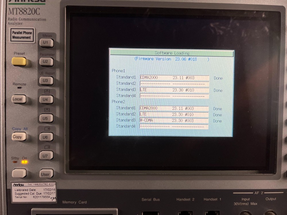 Anritsu MT8820C Radio Communication Analyzer, LOADED WITH OPTIONS!