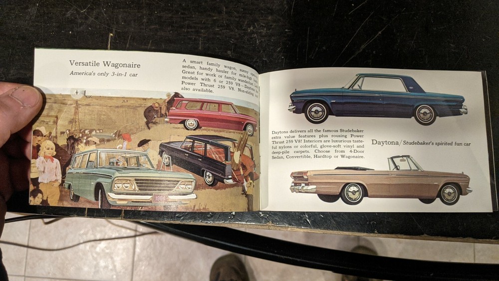 1964 Studebaker Different by Design Sales Brochure