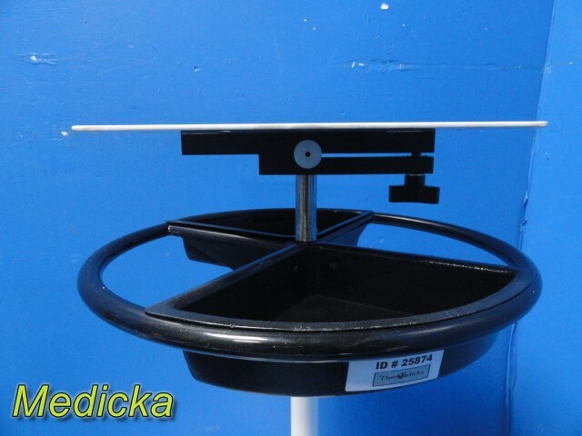 Baxter Olympus Optical Device / Light Source Rolling Stand ONLY ~ 25874