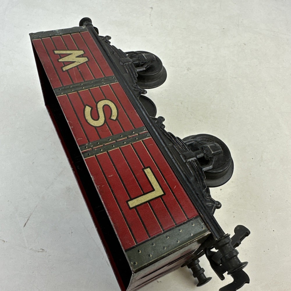Vintage Tinplate LSW Livery Freight Wagon