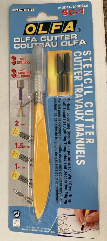 Olfa Stencil Cutter With Spacers  SC-1