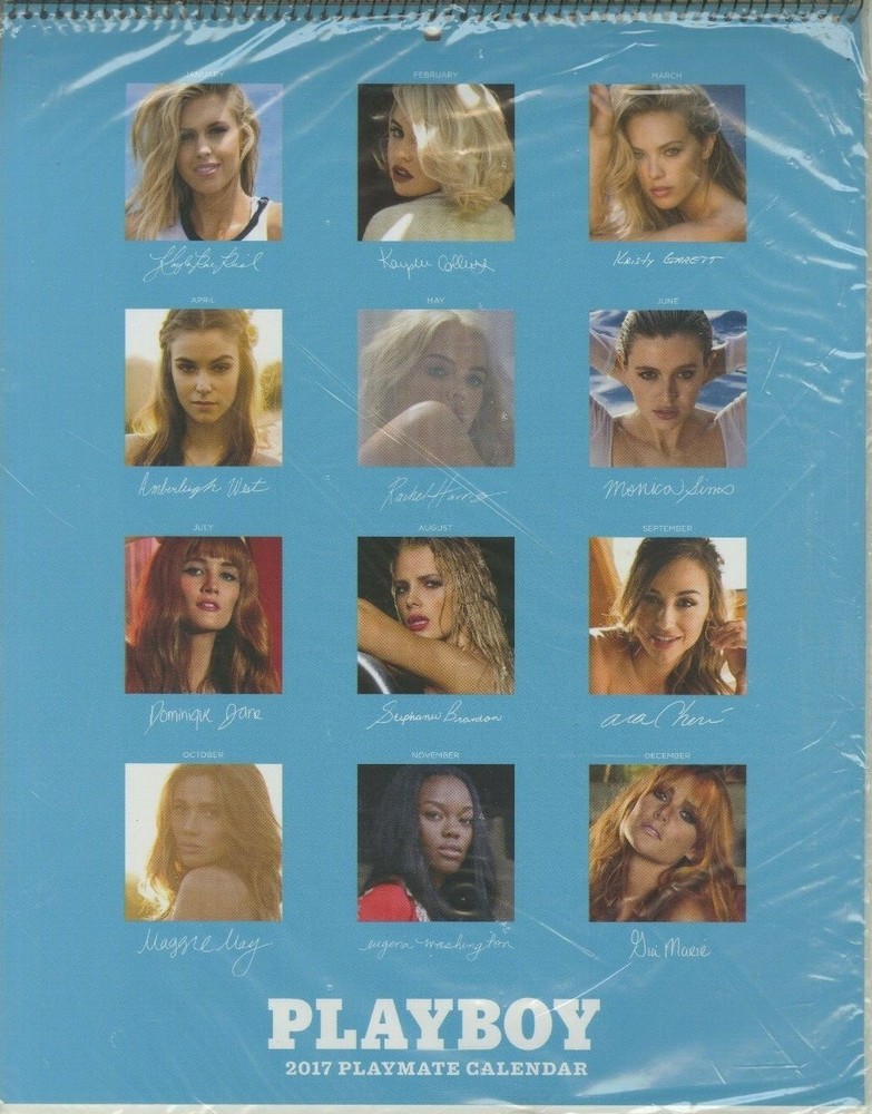 PLAYBOY Playmate 2016 and 2017 Calendar