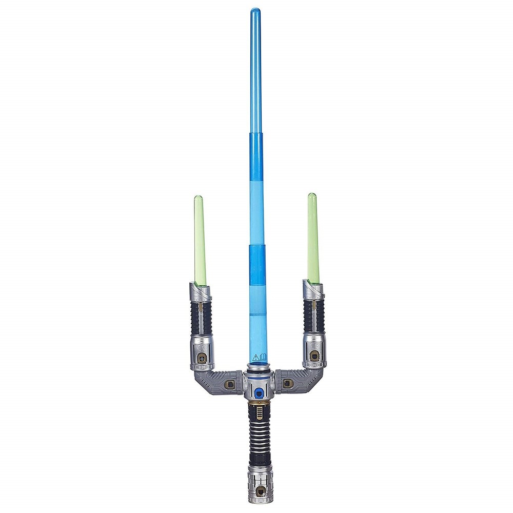 Star Wars Bladebuilders JEDI MASTER LIGHTSABER kit Electronic 100+ combinations