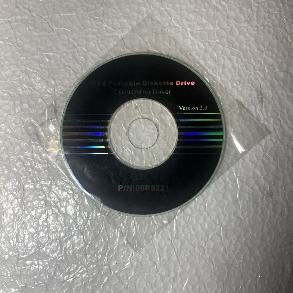 Moving Star 3.5 USB Floppy Portable External Black Disk Only