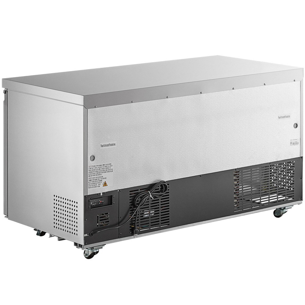 60" Stainless Steel ADA Height Undercounter Refrigerator