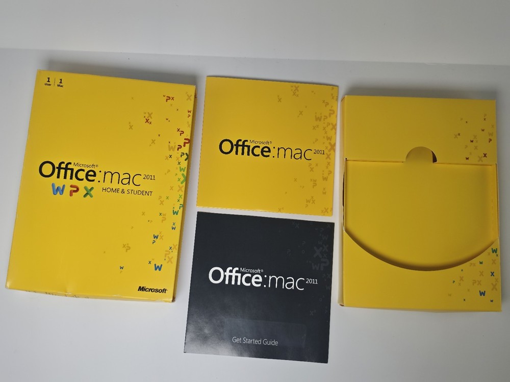 Microsoft Office MAC 2011 WPX Home and Student