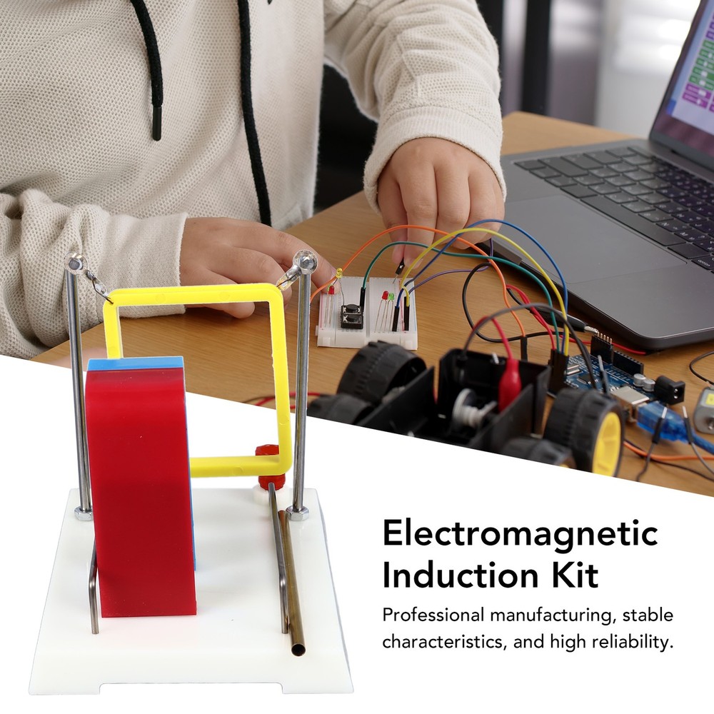 Electromagnetic Induction Kit For Better Learning Experiments For School LAB New