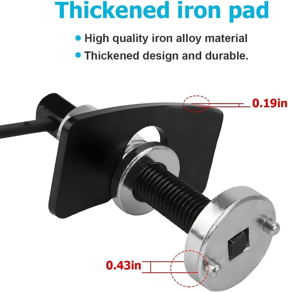 Brake Piston Wind Back Tool 3Pcs New