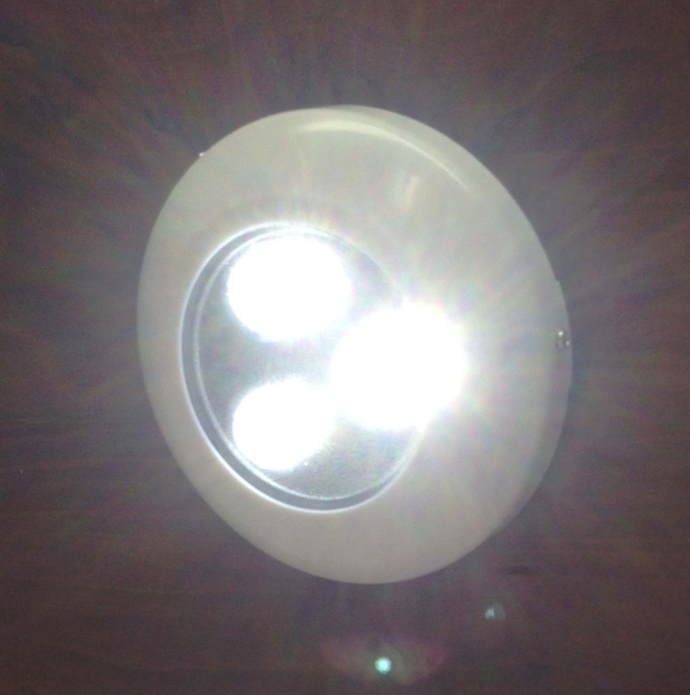 Pactrade Boat Ultra Bright Cool White LED Polymer Underwater Light Surface Mount