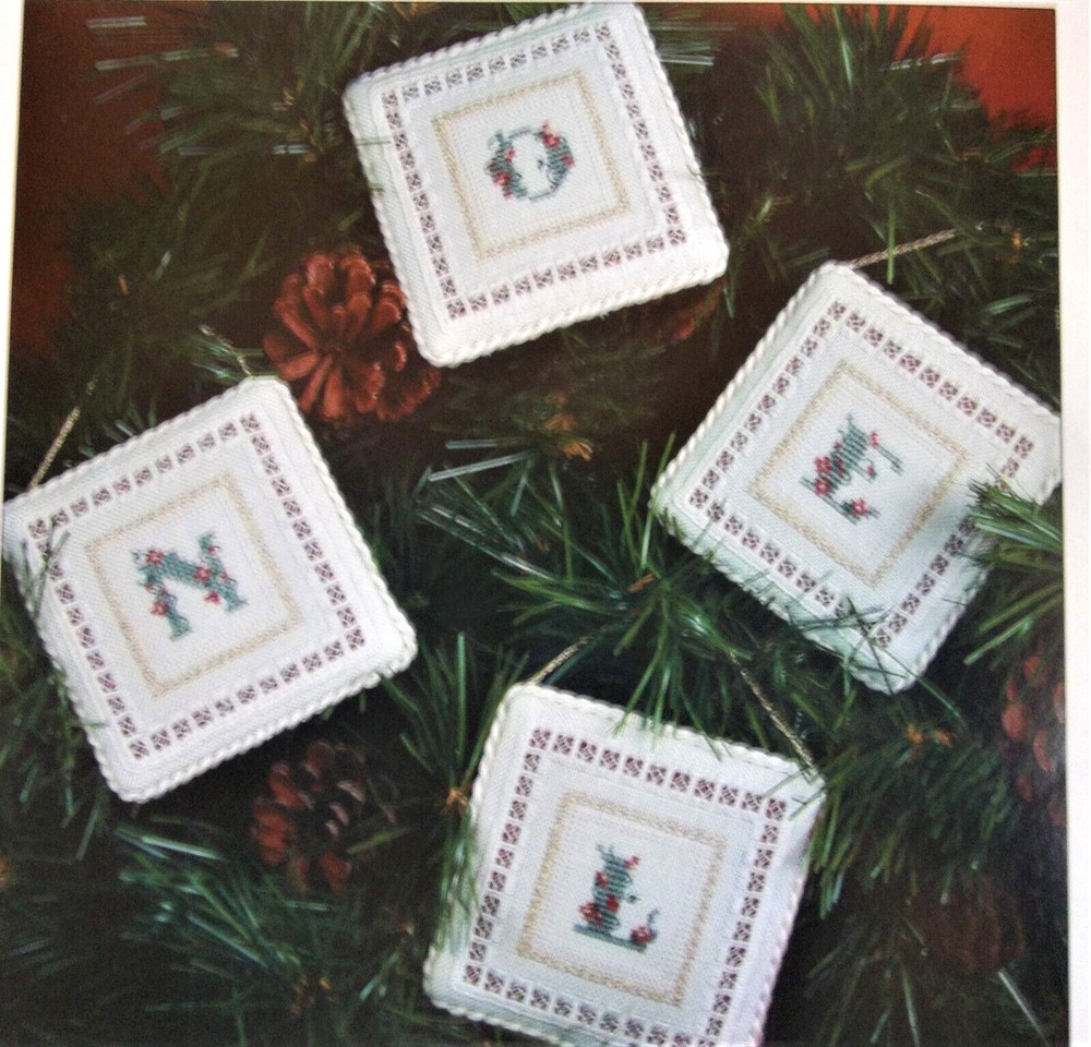 Victoria Sampler NOEL SAMPLER - Bellpull, Tea Tray, Ornies -Cross Stitch Pattern