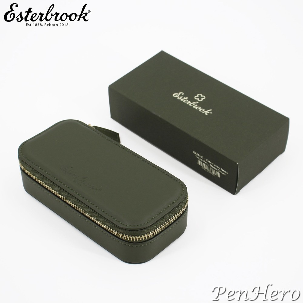 Esterbrook Moss Green Triple Pen Nook
