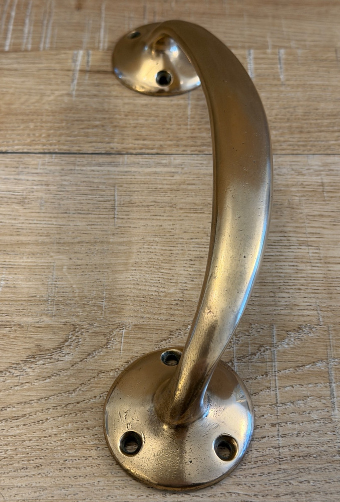 ANTIQUE SOLID BRASS DOOR PULL HANDLE