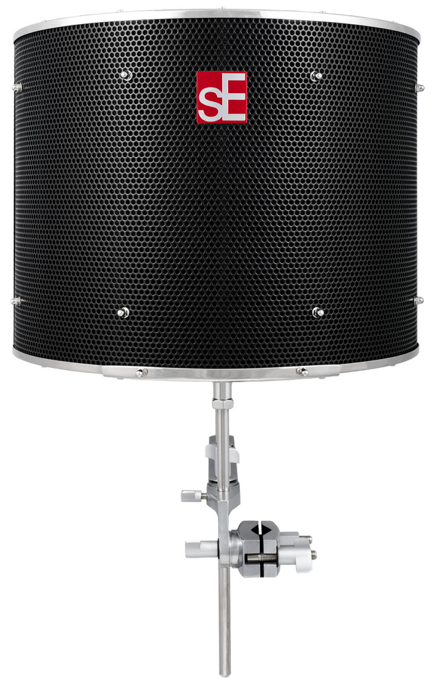 Se Electronics RF Pro Black Portable Acoustic Treatment Filter Isolation Shield