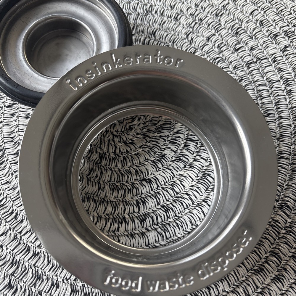 Sink Drain Stopper Insinkerator Garbage Disposal 3.5" Stainless Steel