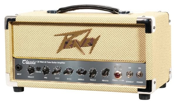 Peavey Classic® 20 MH Guitar Mini Amp Head (Chrome Front Panel)