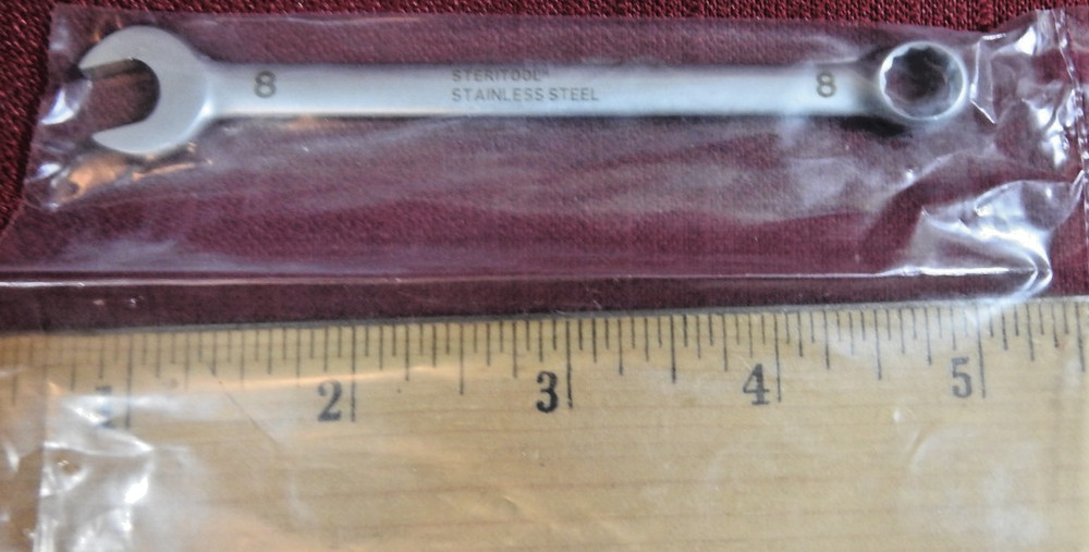 Steritool Stainless Steel 8mm Wrench (New)