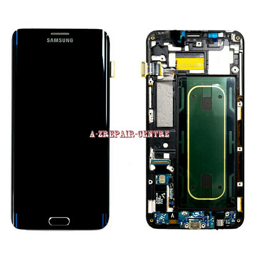 For Samsung Galaxy S6 Edge Plus SM-G928F LCD Touch Screen Assembly Frame Replace