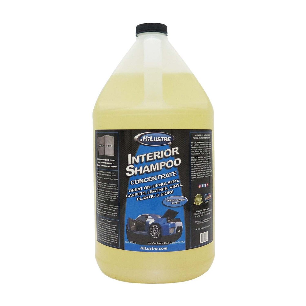HiLustre® Interior Shampoo | Leather | Vinyl | Carpets