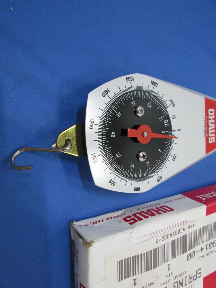 Ohaus 8014 Dial Spring Mechanical Scale, NOS