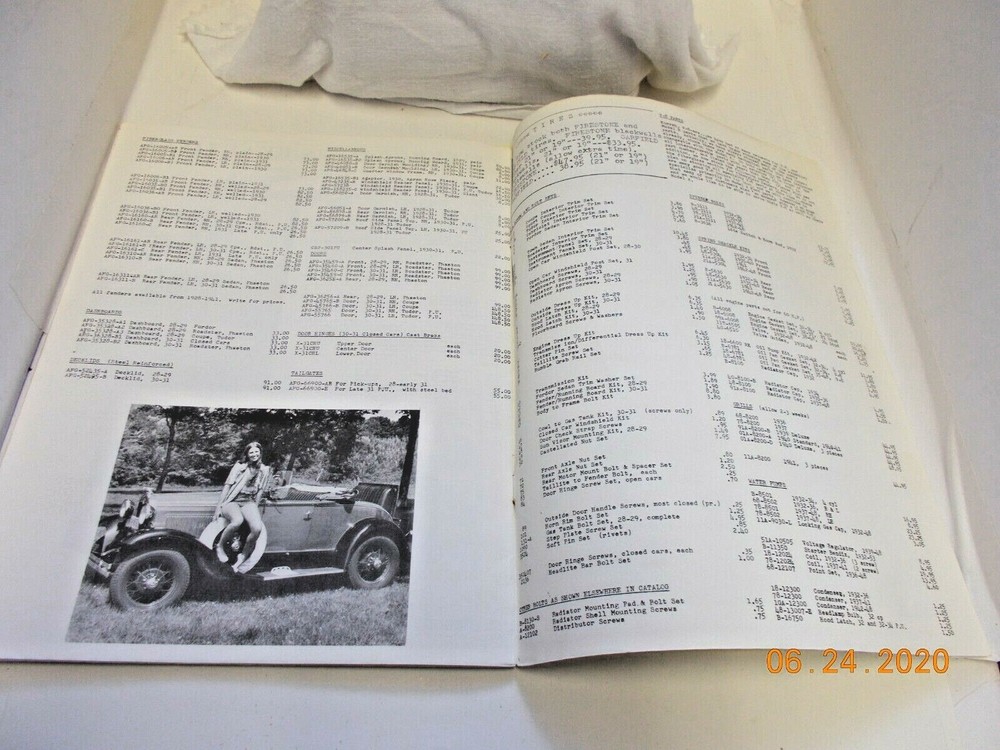 Model A's & Things Ford Parts Catalog No. 776