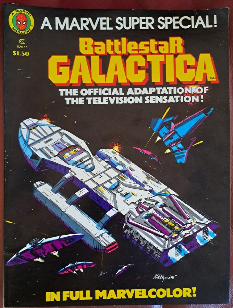 Marvel Super Special No.8 - Battlestar Galactica Comic - 1978 Oversized - NOS