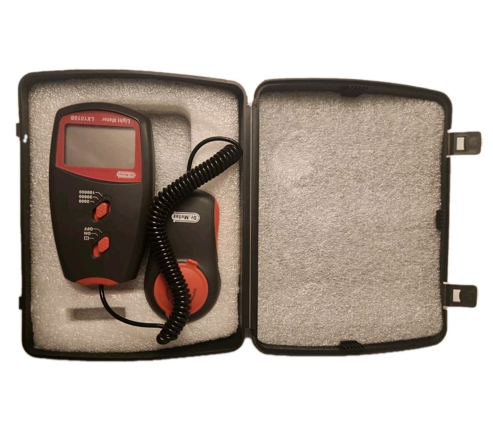 Digital Light Meter Illuminance Meter With 3 Ranges Light Meter Portable Growing