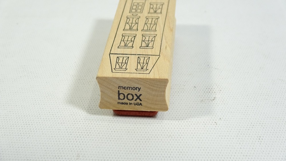 Memory Box Rubber Stamp Cozy Home D1726