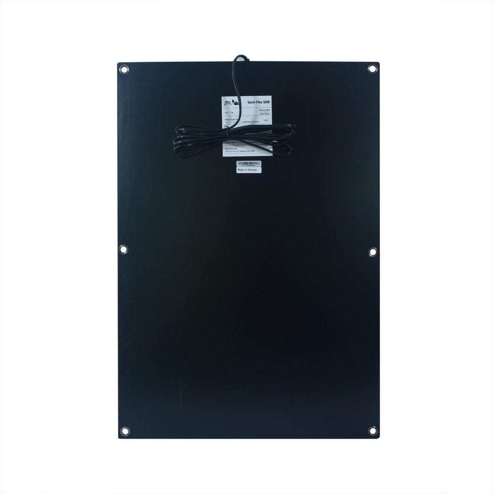 Nature Power 50-Watt Semi-Flex Solar Panel for 12-Volt Charging