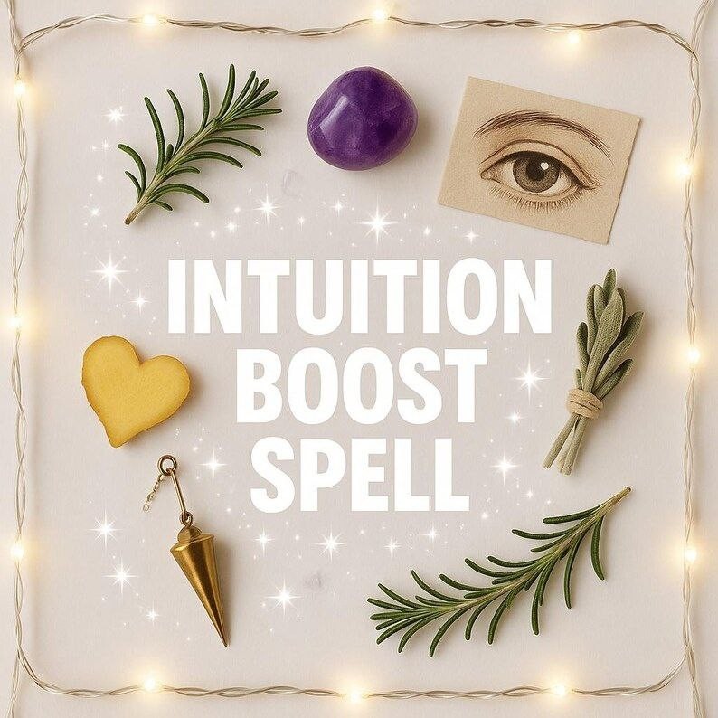 INTUITION BOOST SPELL – Trust Your Gut, Always Right