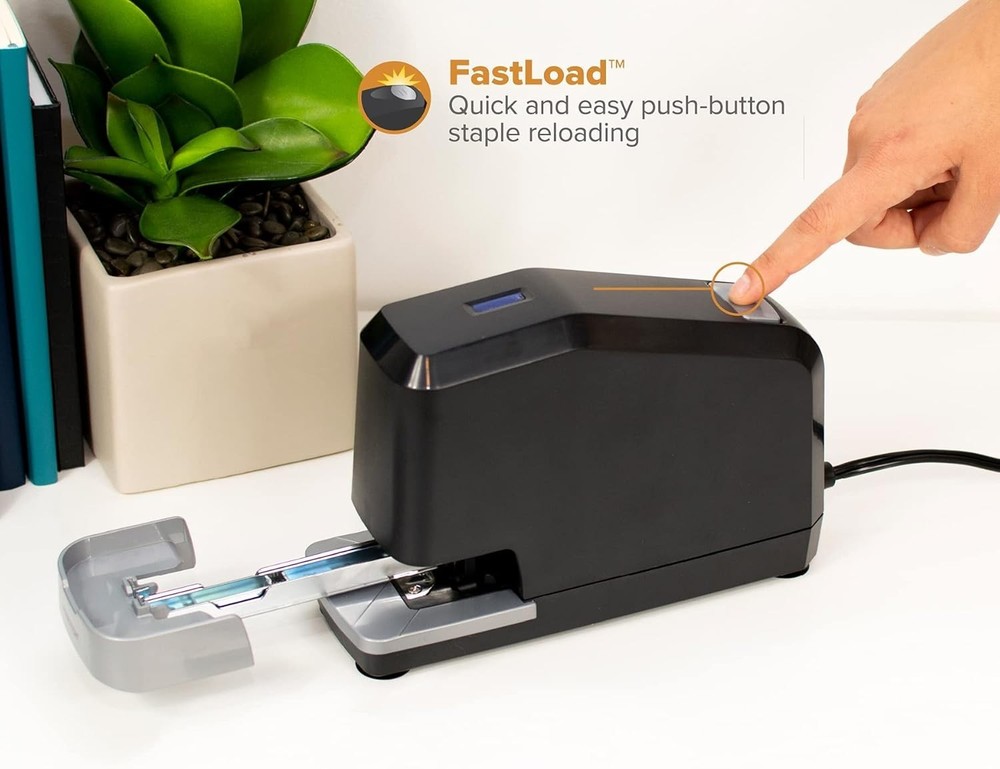 Office Impulse Heavy Duty Electric Stapler Value Pack, 45 Sheet Capacity, Inc...